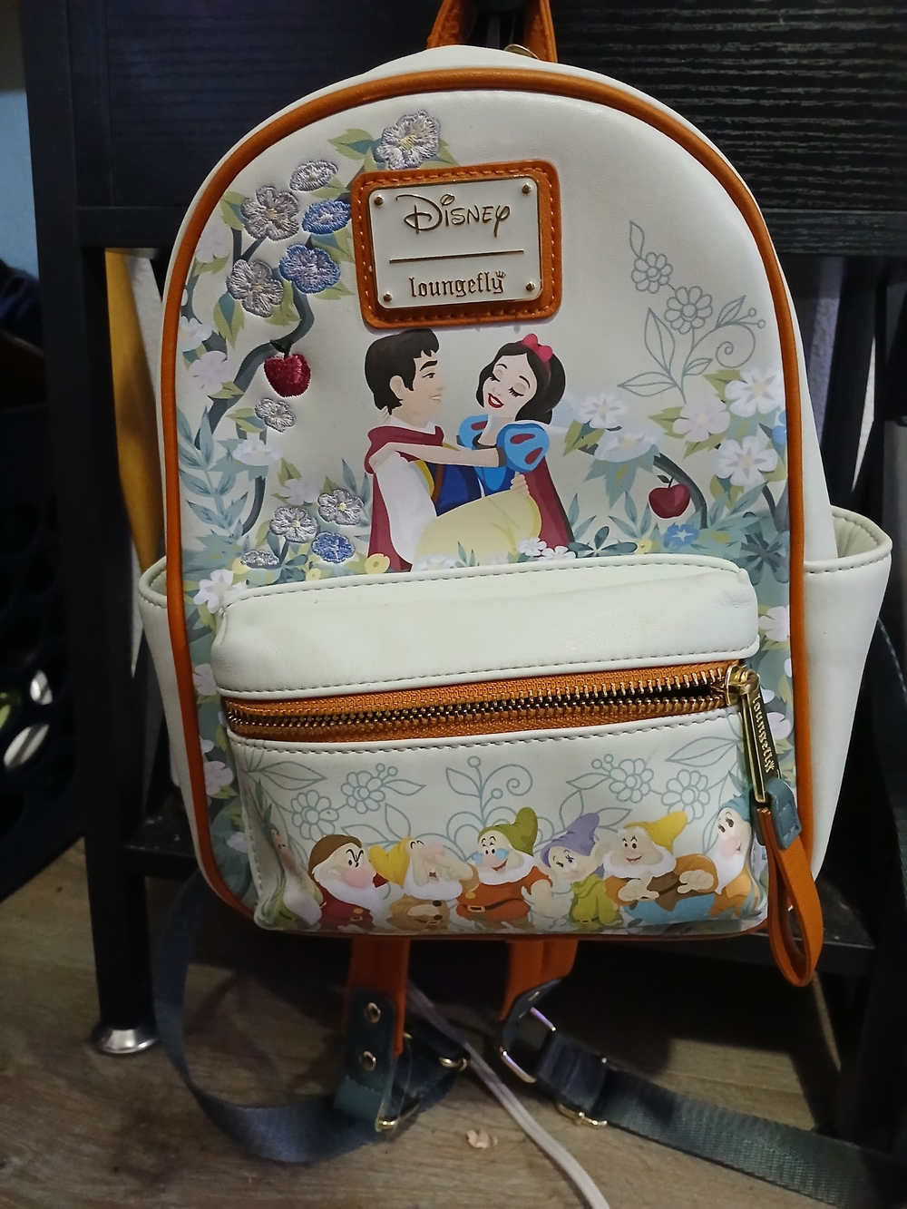 Loungefly Snow White & Seven Dwarfs Cream Mini Backpack